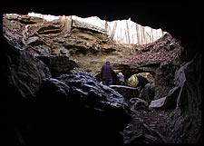 hiking through Twin Bridges on Trail 5