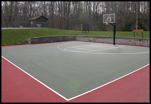 basketball court at Recreation Center