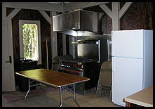 CCC Recreation Building kitchen
